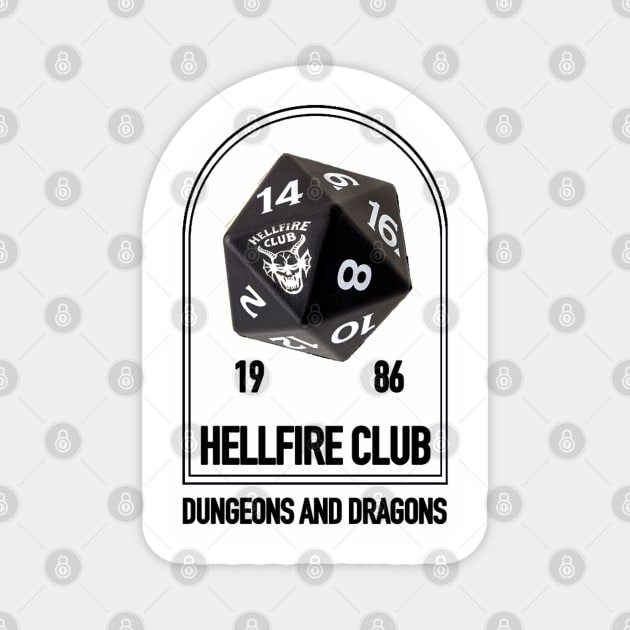 HellFire Club Magnet by teeteet