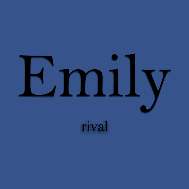 Emily Name meaning by Demonic cute cat