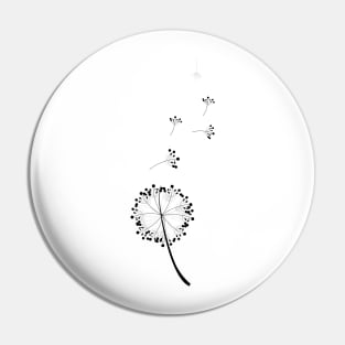 Dandelion Air Pin