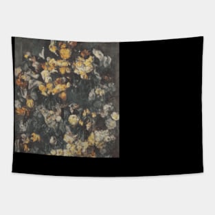 Flowers Design Dramatic Tapestry