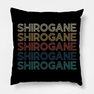 Classic Name Proud Shirogane Personalized Retro Beautiful Pillow