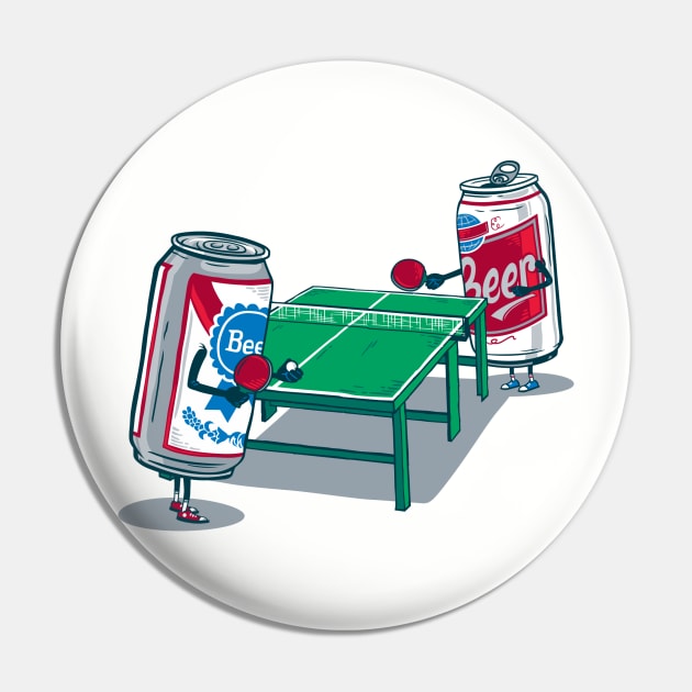 Beer Pong Pin by bennyd302