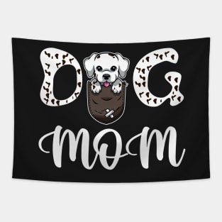 Dog mom ,dog lover Tapestry