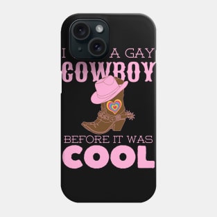 Gay Cowboy, Lgbtq Phone Case