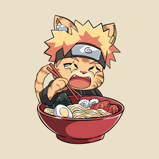 Shinobi cat ramen T-Shirt