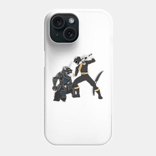 Black rangers x godzilla Phone Case