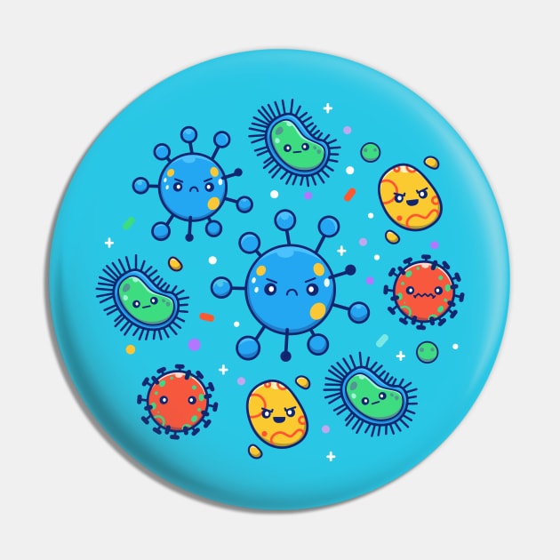 Cute Virus Cartoon (2) Pin by Catalyst Labs