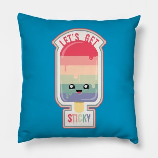 Let's Get Sticky! Pillow