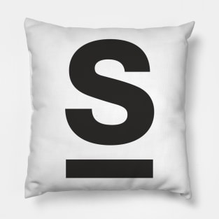 Letter and Line Pillow