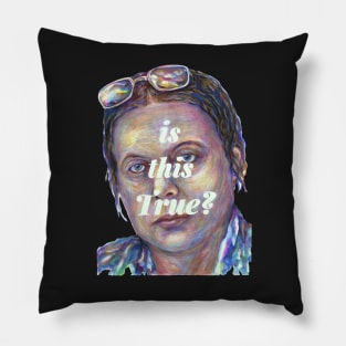 Apocryphal Wisdom - Viola Frey Portrait Pillow