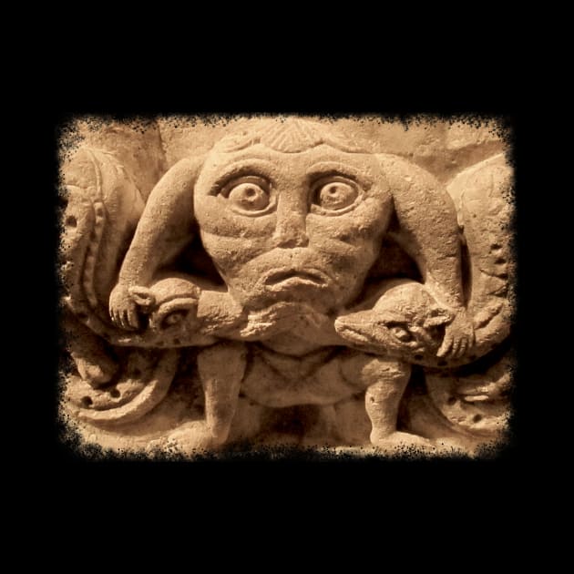 Old Grumpy Stone Face by Trowel-Tales