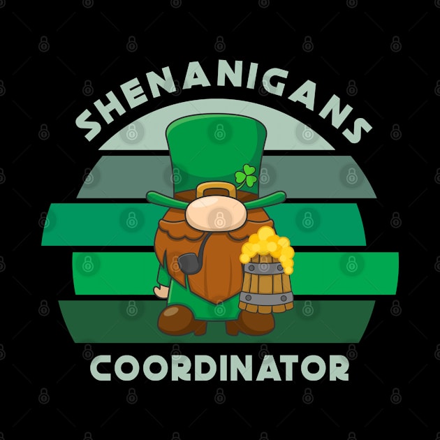 Shenanigans Coordinator Funny Teacher St Patrick's Day Gift Classic by kevenwal