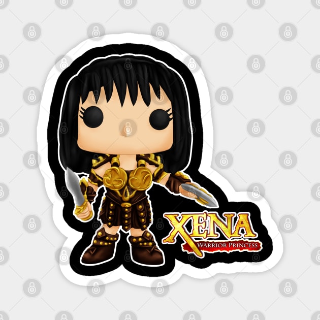 Xena Magnet by DreamsOfPop