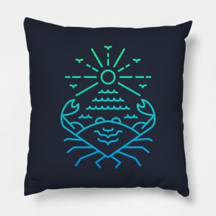 Crab and Chill Pillow