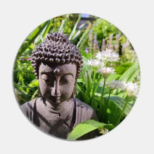 Buddha with Wild Garlic Pin