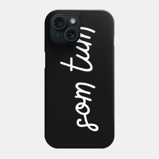 som tum - white Phone Case