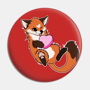 Foxy Valentines Pin