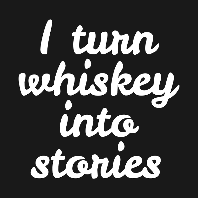 Whiskey Stories, Writer by blacklines