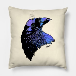 Three-Eyed Raven Pillow