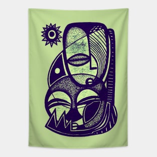 "Nobeel" - Love -  Mother and Child African Symbolic Art Tapestry