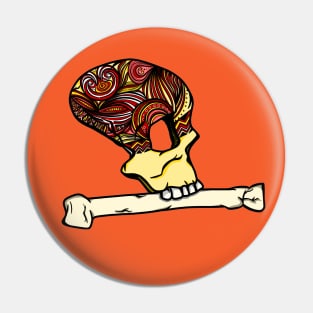 Toraya Skull Pin