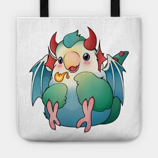 Dragon Lovebird Tote