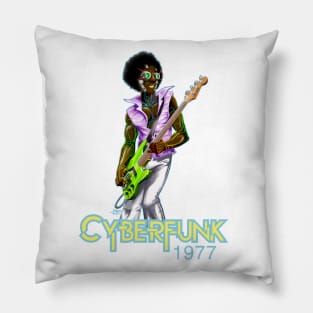 Asplenia Studios Cyberfunk 1977 bass player Pillow