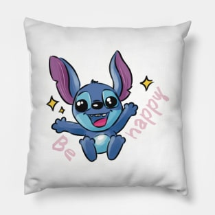 Happy Stitch Pillow