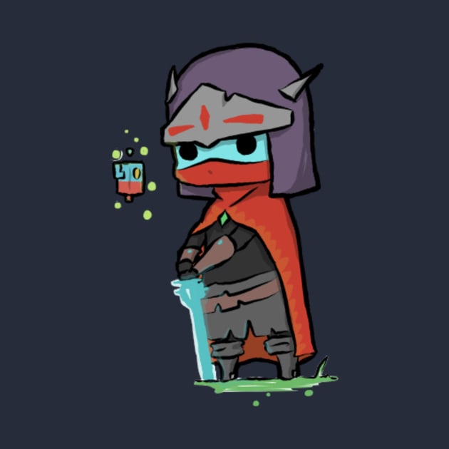 Hyper Light Drifter by sketchydrawer