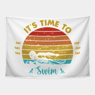 It Is Time To Swim Tapestry