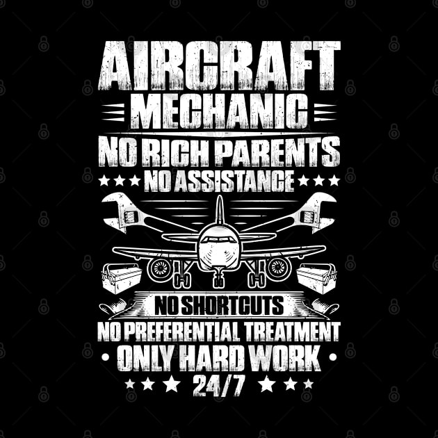 Aircraft Mechanic Aviation Maintenance Technician by Krautshirts