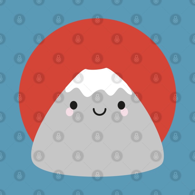 Kawaii Mt Fuji San by marcelinesmith