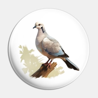 Collared Dove Pin