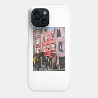 A Walk in Soho, London Phone Case