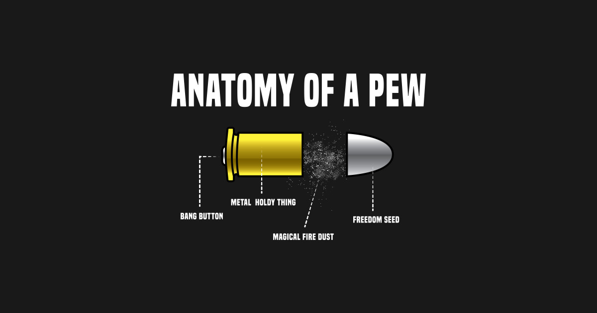 Anatomy of a Pew - Anatomy Of A Pew - T-Shirt | TeePublic