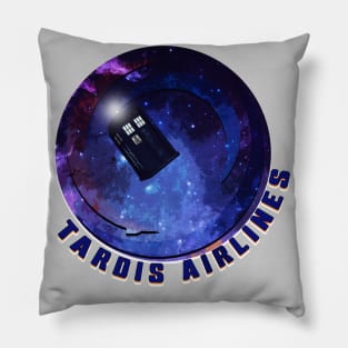 Tardis Airlines Pillow