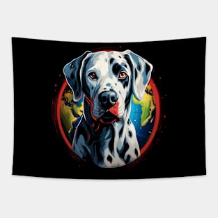 Dalmatian Earth Day Tapestry