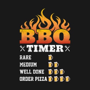 Funny Barbeque and Beer Design T-Shirt