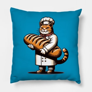 Chef cat Pillow