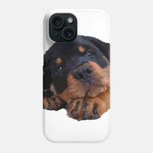 Cute Rottweiler Puppy Phone Case