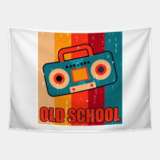 Old school T shirt For Women Tapestry