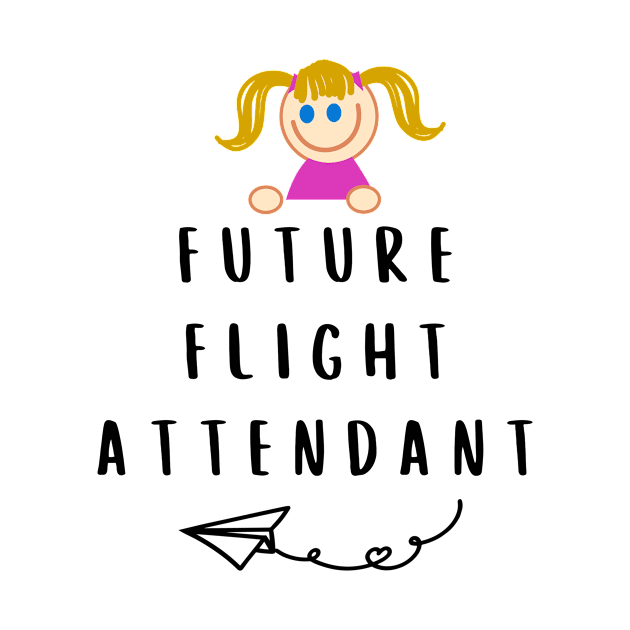 Future Flight Attendant Girl by Aviation Goodies