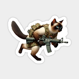 Tactical Cat Magnet