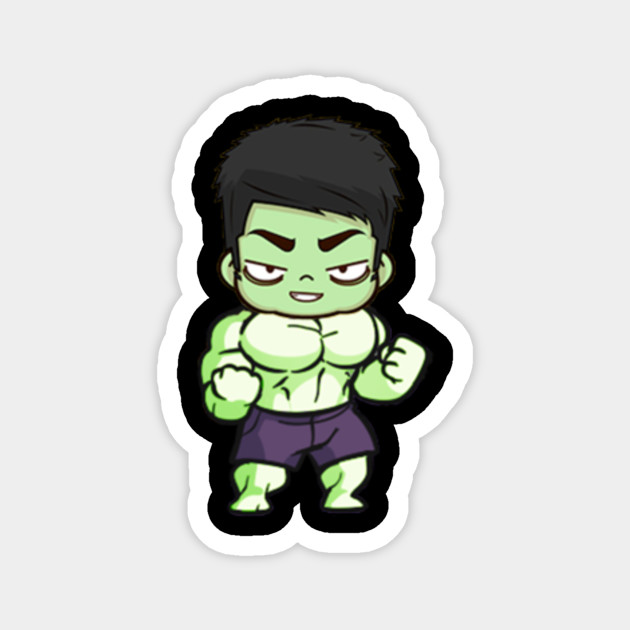 Chibi Hulk Avengers Avengers Magnes Teepublic Pl