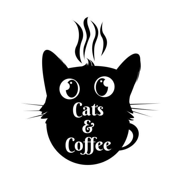 Cats and coffee by Rishirt