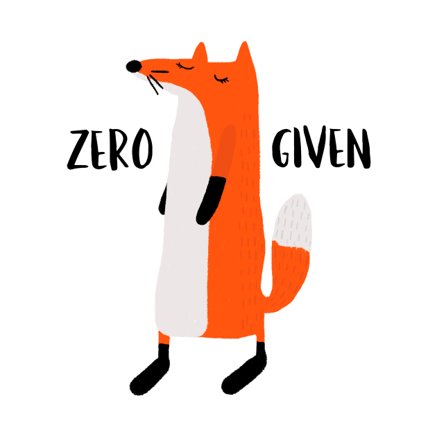 Zero Fox Given by Dreamy Panda Designs