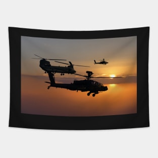 Apache Escort Tapestry