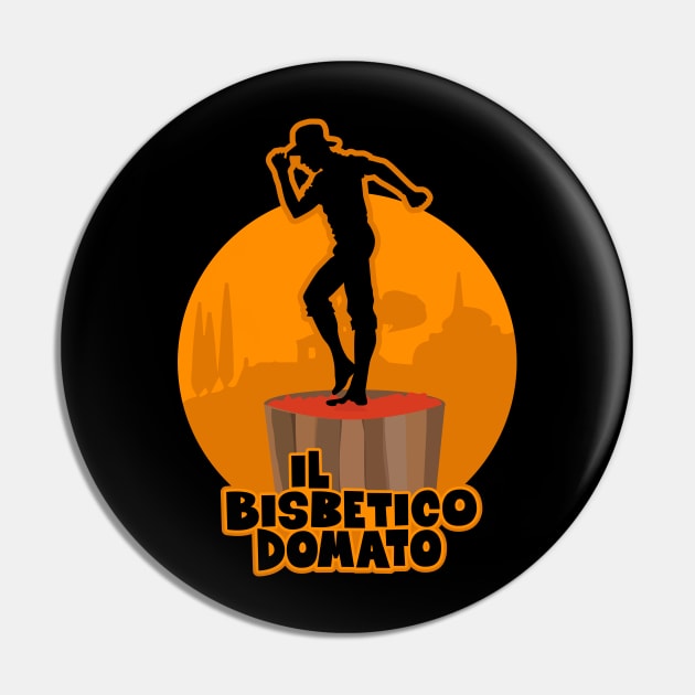 Il Bisbetico Domato Tribute: Adriano Celentano Classic Tee - The Taming of the Scoundrel Pin by Boogosh