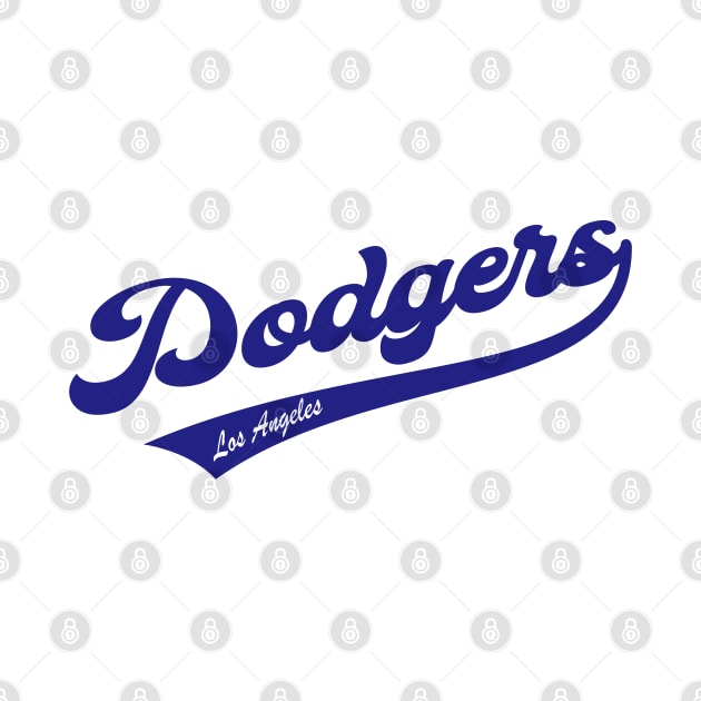 Los Angeles Dodgers by Cemploex_Art