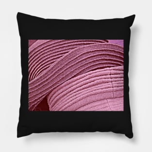 Felt Hats Abstract Pillow